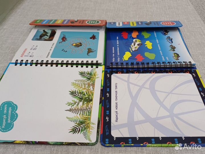 Книги 50 игр в дорогу пиши-стирай