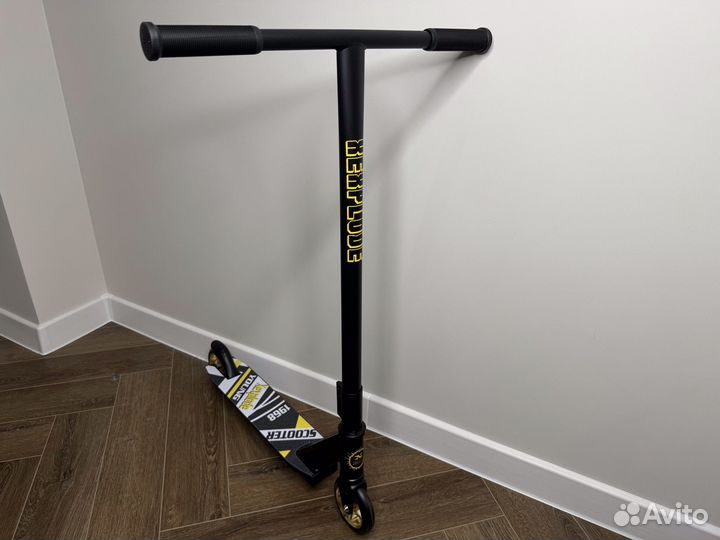 Самокат трюковой металл fine 110 мм