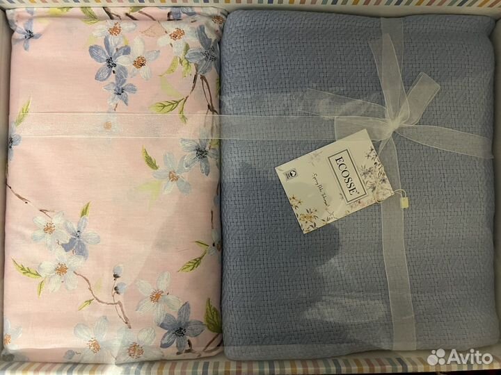 Комплект белья с покрывалом турция ecosse