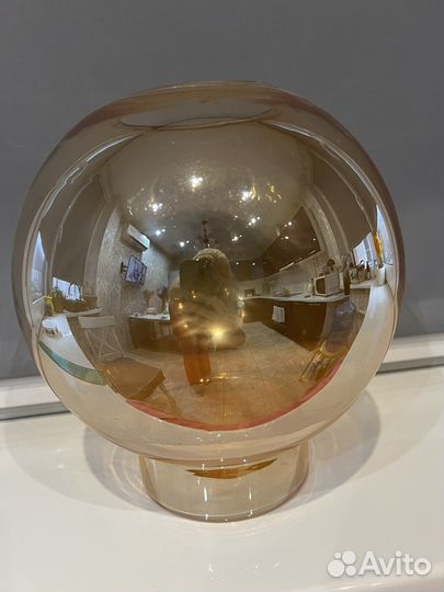 Ваза круглая стекло