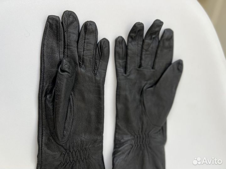 Перчатки женские кожаные 7.5