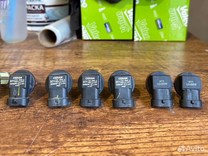 Лампы галоген H11