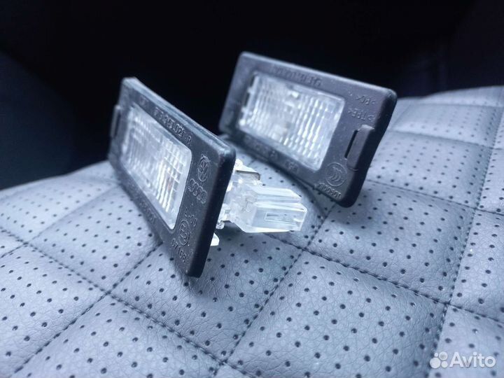 Подсветка номера Scoda Octavia A7