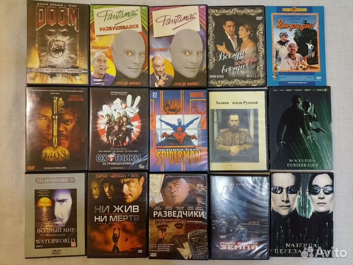 DVD фильмы и мультфильмы