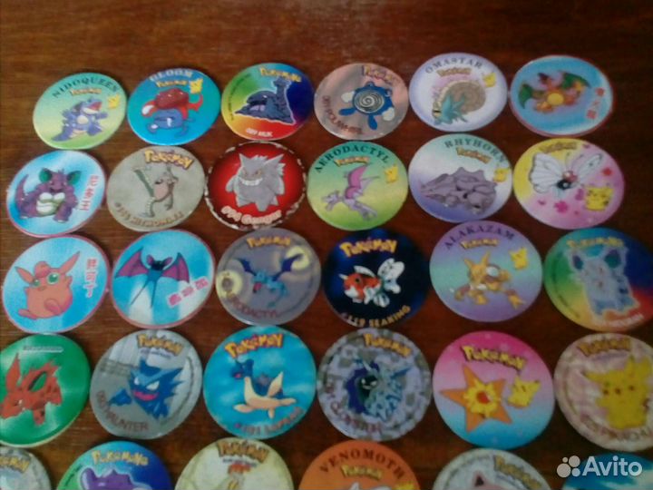 Фишки Покемон 42 шт