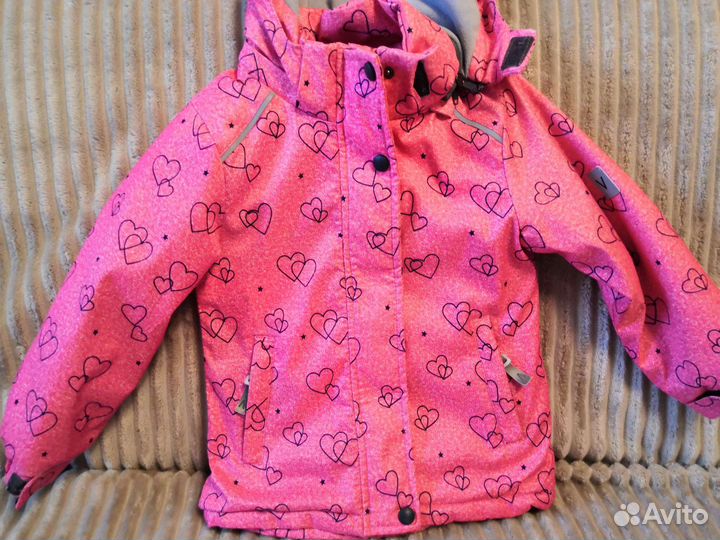 Куртка на девочку 92