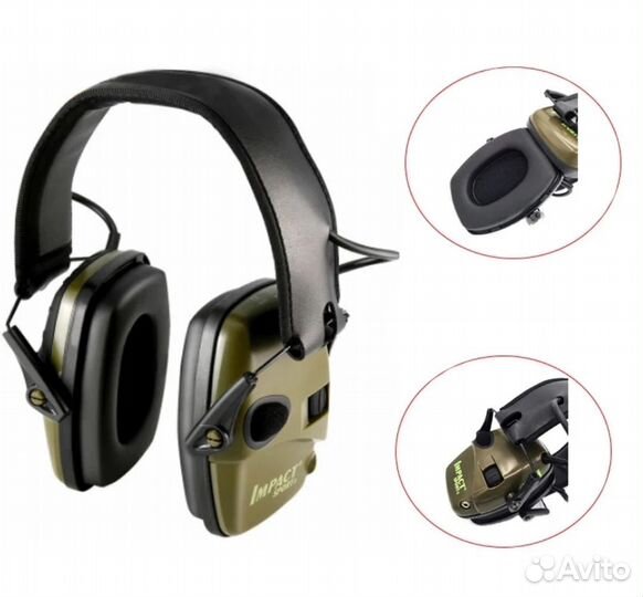 Активные наушники impact sport