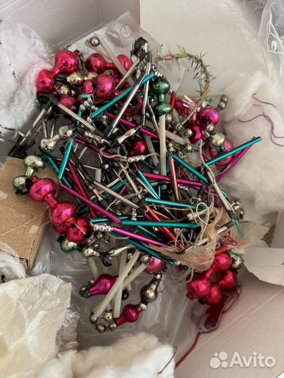 Елочные игрушки СССР