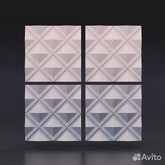 Гипсовая 3D панель 