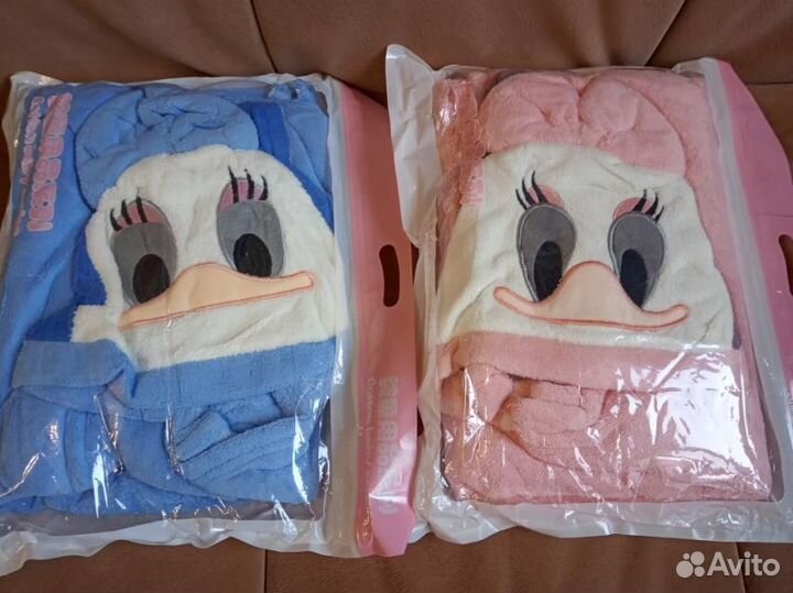 Полотенца с капюшоном детское