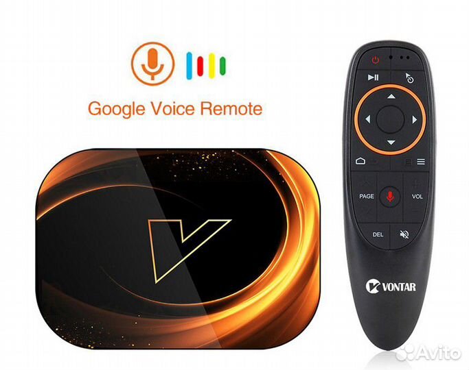 Тв смарт box Vontar x3 4/64 Гб