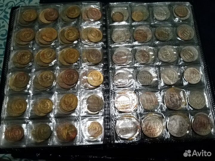 Альбом с монетами СССР цена за всё