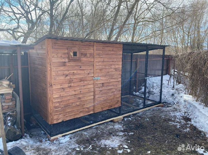 Курятник односкатный опыт 6 лет