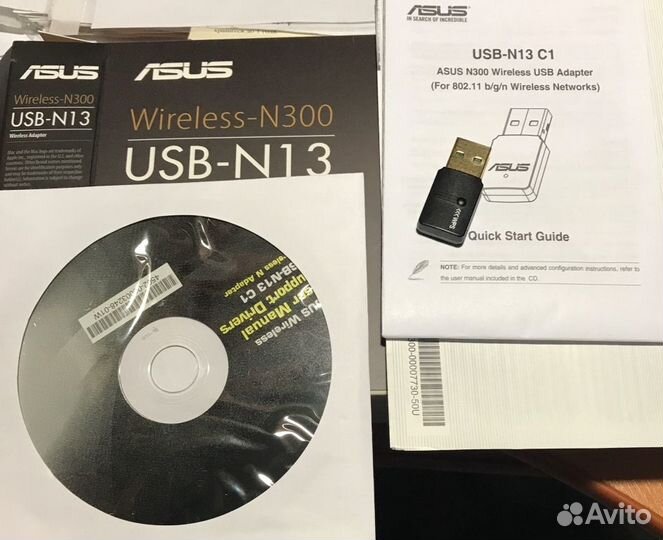 Wifi адаптер asus usb-N13