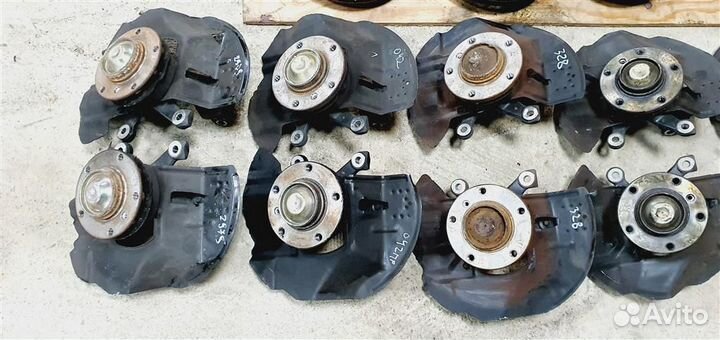 Кулак поворотный передний левый, правый BMW E46