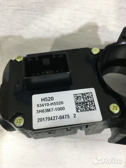 Переключатель подрулевой в сборе hyundai solaris 2