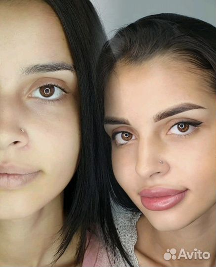 Перманентный макияж губы, брови, веки