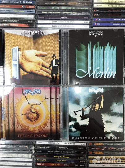 Музыкальные cd диски Kayak