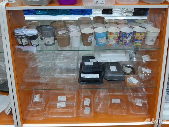 Одноразовая посуда бумажная