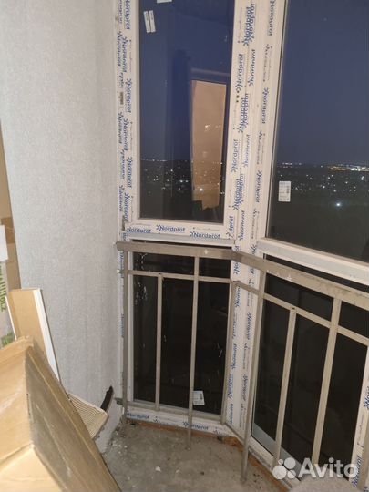 Балконные рамы пвх бу