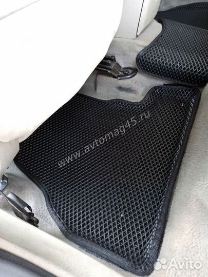 3D EVA эва коврики Ford Focus 2 ромб с бортиками