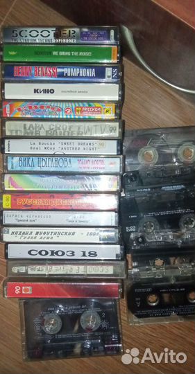 Аудиокассеты, CD, mp3, dvd