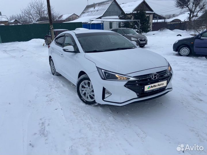 Hyundai Elantra 1.6 AT, 2019, 77 253 км