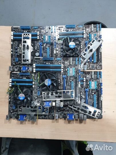 Материнская плата asus P8H77-M, LGA 1155