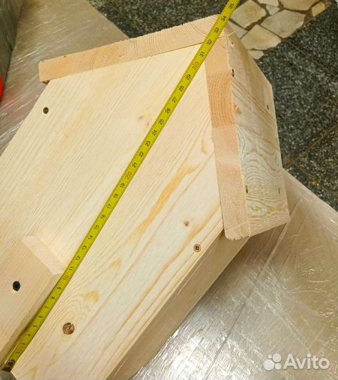 Скворечник деревянный из хвои