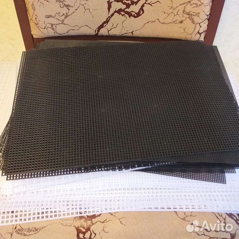 Канва для вышивания пластиковая набор