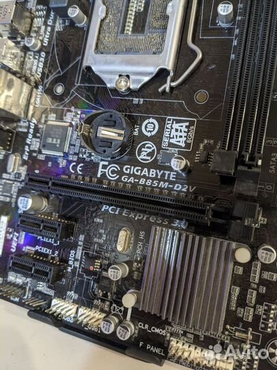 Материнская плата GigaByte GA-B85M-D2V