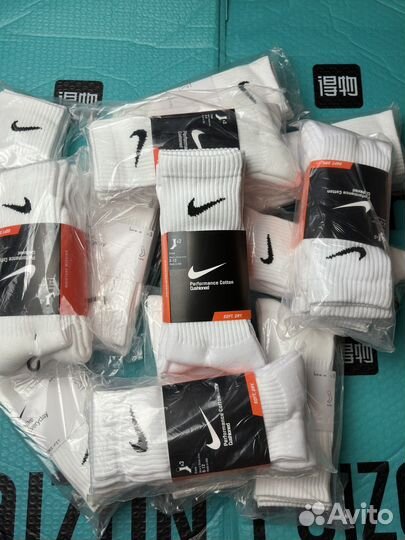 Носки nike performance cotton