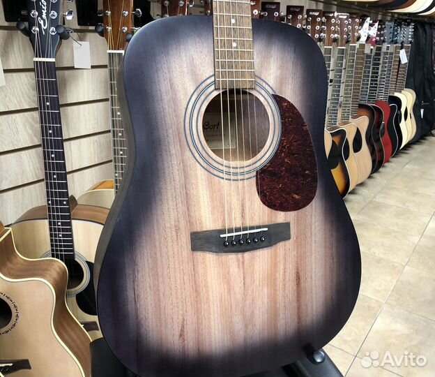 Акустическая гитара Cort Earth60M-optb + чехол