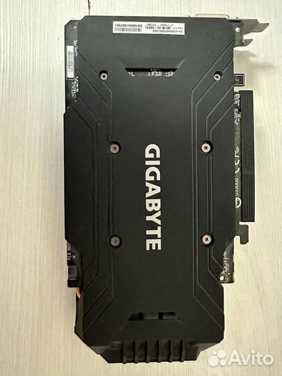 Видеокарта Gigabyte GeForce 1060