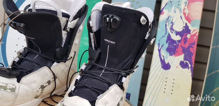 Сноубордические ботинки Salomon унисекс 41-42р