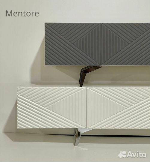 Тумба тв Bravo с фрезеровкой