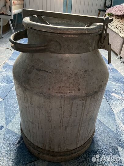 Фляга алюминиевая бу 40л