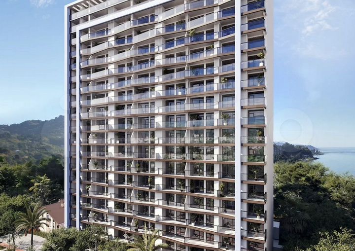 1-к. квартира, 50 м² (Грузия)