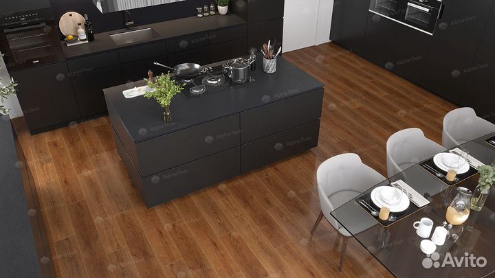 Кварцвиниловая плитка Alpine Floor Grand Sequoia E