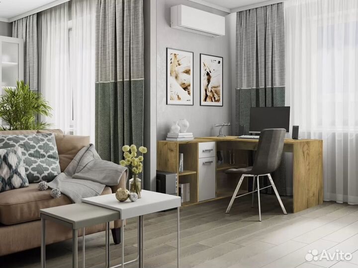 Угловой компьютерный стол