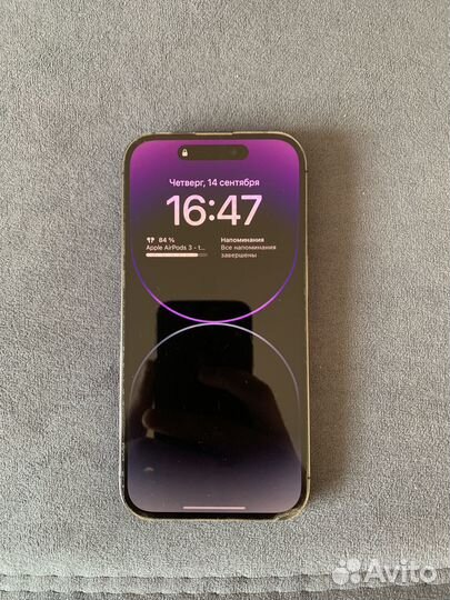 iPhone 14 pro deep purple 256gb Sim+eSim