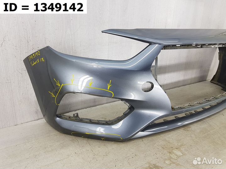 Бампер передний Hyundai Solaris