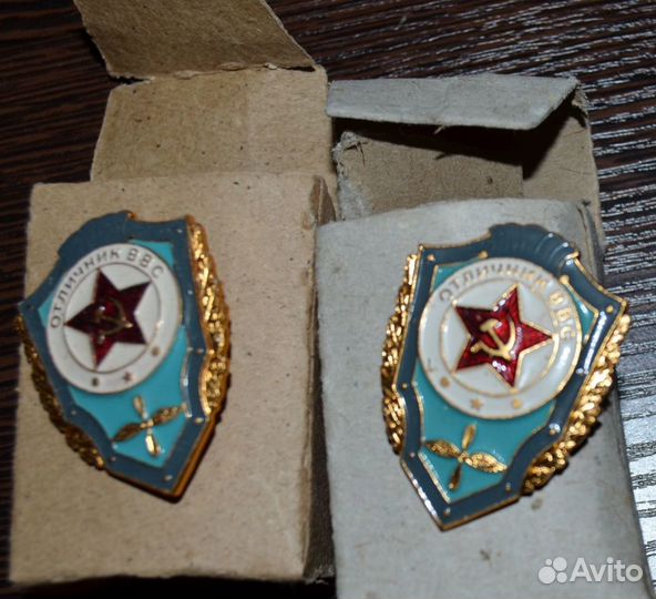 Знак Отличник ввс СССР, оригинал, новый