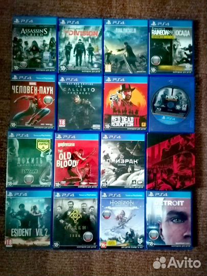 Игры ps4