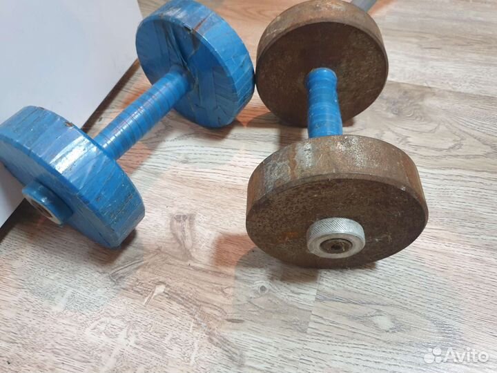Гантели разборные