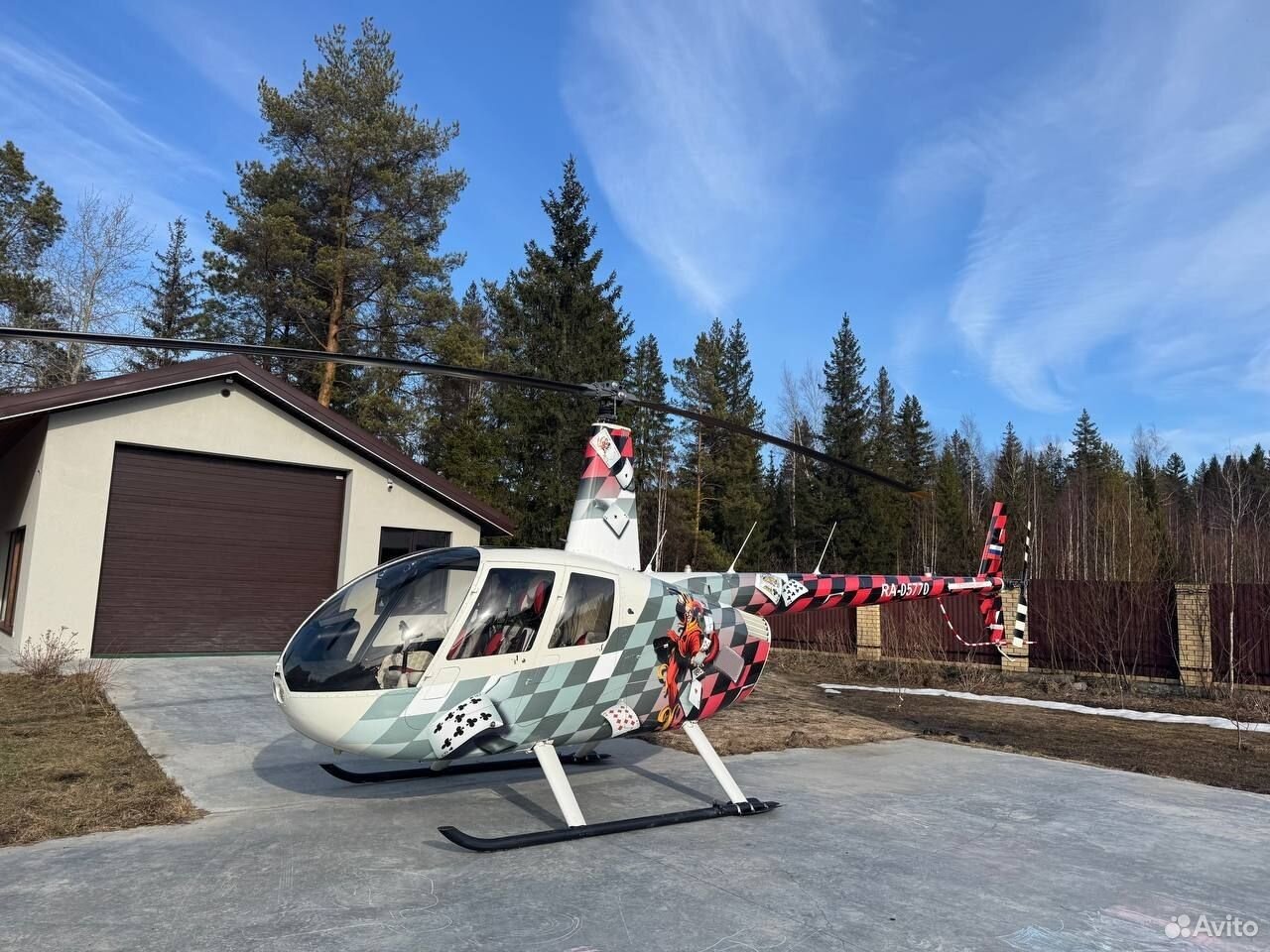 Вертолет Robinson R-44- II