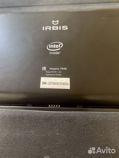 Арт.405 Планшет Irbis TW36 на запчасти