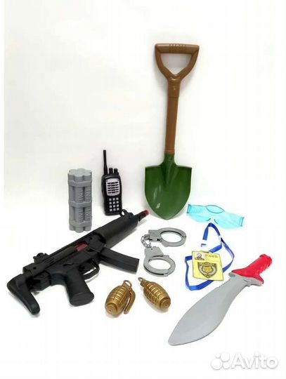 Игровой набор военный