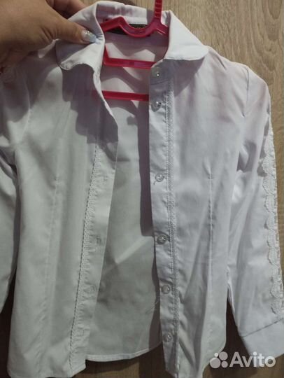 Рубашка школьная для девочки