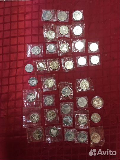 Набор монет Россия Молодая 36 шт